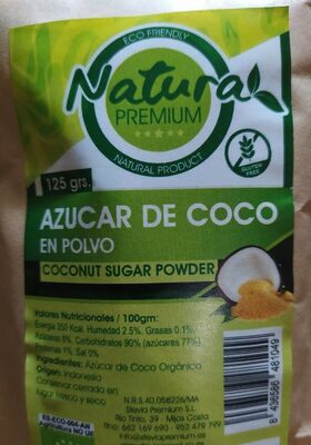 Azúcar de coco en polvo