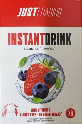 Instant Drink Berries front packaging