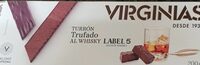 Virginias Turron trufado al whiskey