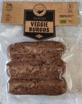 Veggie Burgos front packaging