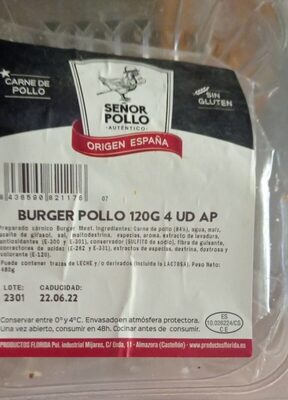 Burger pollo