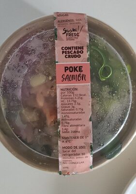 Poke Bowl Salmo front packaging