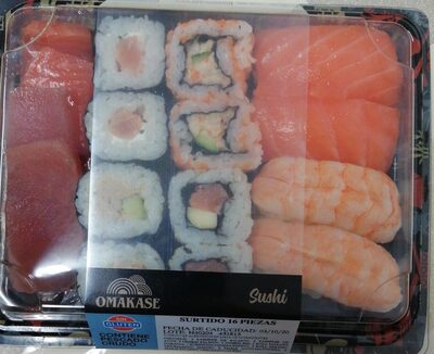 Sushi front packaging