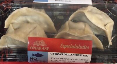 Gyozas de langostino
