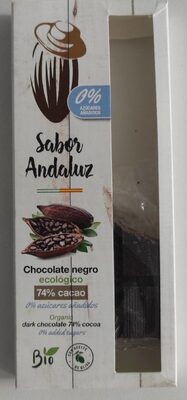 Chocolate negro ecológico 74% cacao