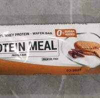 Protein meal biscuit