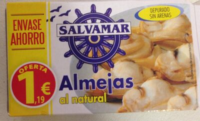 Almejas al Natural Salvamar