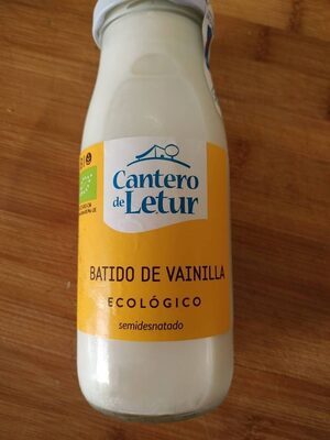Batido vainilla ecológico