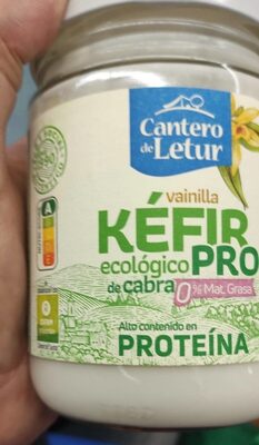 Kéfir vainilla pro front packaging