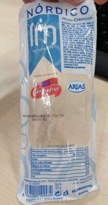 Nórdico campoftio front packaging