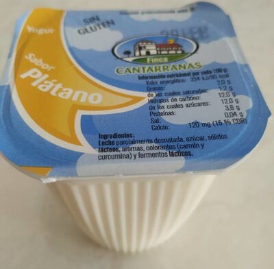 Yogur plátano