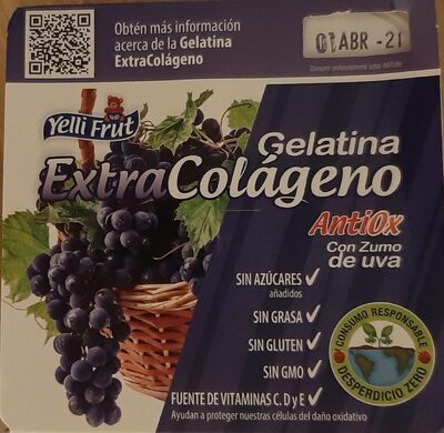 Gelatina ExtraColágeno front packaging