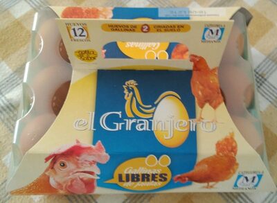 Gallinas libres de jaulas. (Huevos)