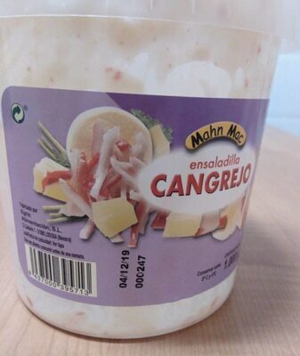 Ensaladilla de cangrejo front packaging