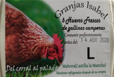 Huevos frescos camperos