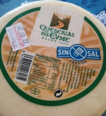 Queso sin sal