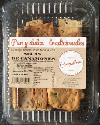 Pan y dulce tradicionales front packaging