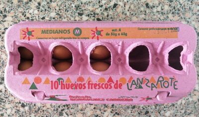Huevos front packaging