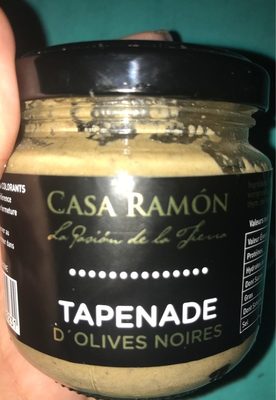 Tapenade d'olives noires