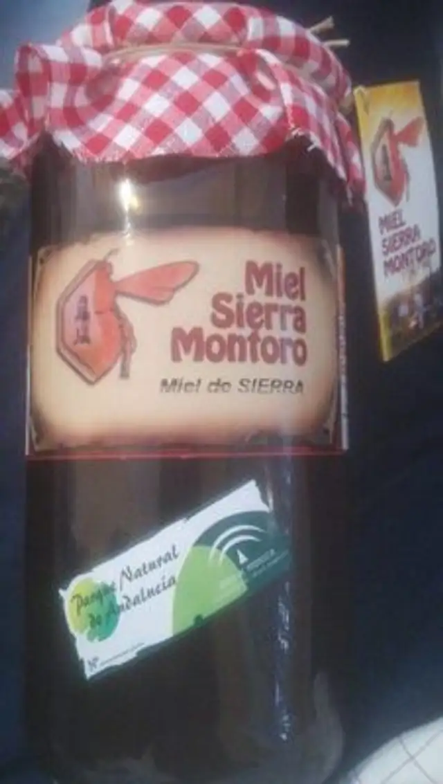 Miel de sierra front packaging
