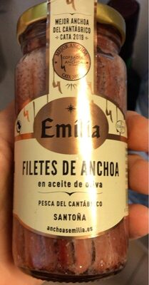 Filetes de anchoa front packaging