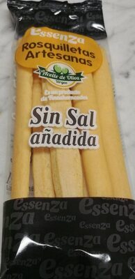 Rosquilletas sin sal front packaging