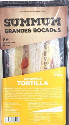 Sandwich tortilla