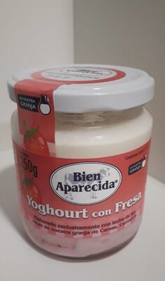 Yogurt con fresa