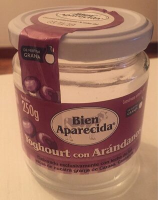 YOGHOURT CON ARANDANOS