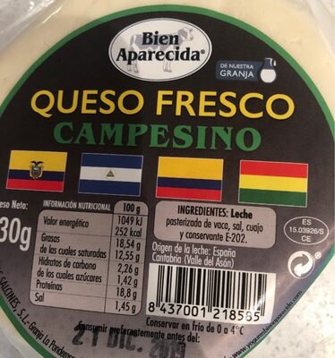 Queso Fresco Campesino