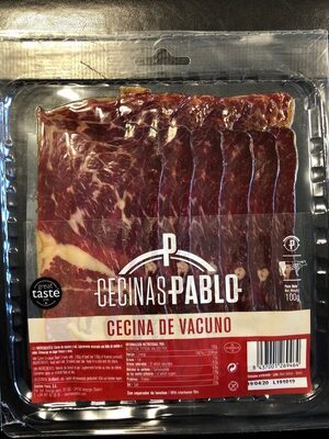 Cecina de vacuno lonchas sin gluten