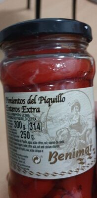 Pimientos del piquillo entero extra