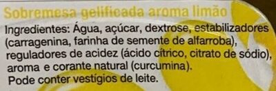 Gelly-tina ingredients label