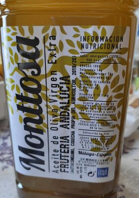 Aceite de oliva virgen extra