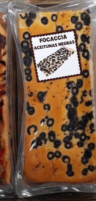 Focaccia Aceitunas Negras