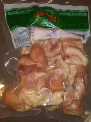 Morros de cerdo cocidos