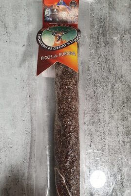 Salchichón de ciervo a la pimienta