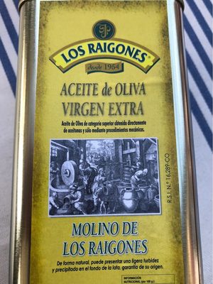 Aceite de Oliva front packaging