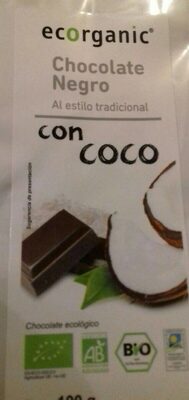 Chocolate Negro con Coco