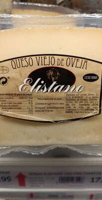 Queso añejo front packaging
