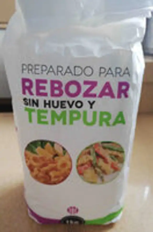 Preparado para rebozar sin huevo y tempura