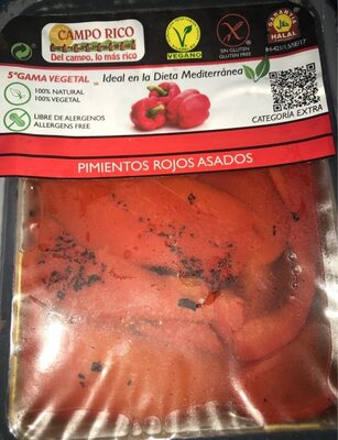 Pimientos rojos asados