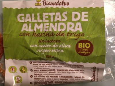 Biscuit aux Amandes à l'Huile d'Olive