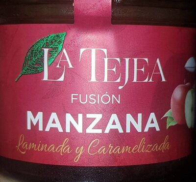Fusión manzana laminada y caramelizada