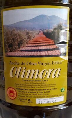 Aceite de oliva virgen extra front packaging