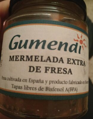 Mermelada extra de fresa