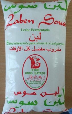 Leche fermentada front packaging