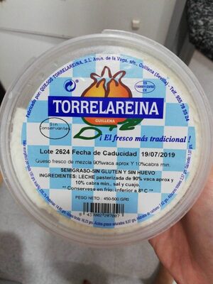 Queso Fresco Torrelareina