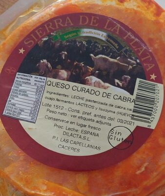 Queso curado de cabra