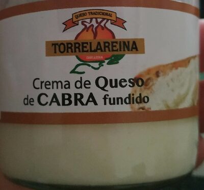 Crema de queso de cabra fundido front packaging